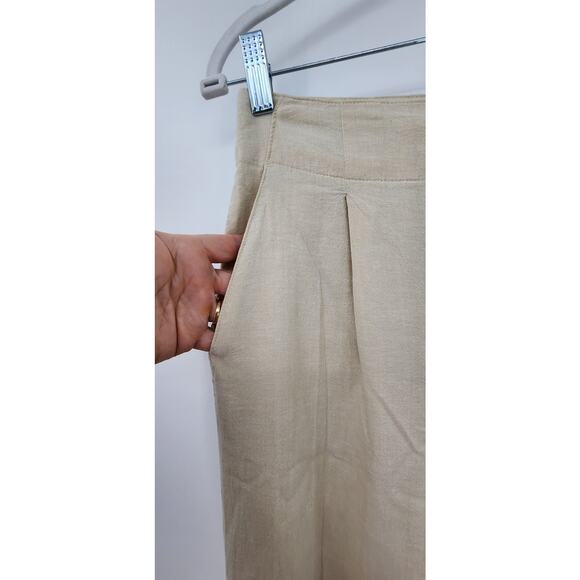 Marine Layer Women's Flora High-Waisted Wide-Leg Pants Size 6 - Picture 11 of 14